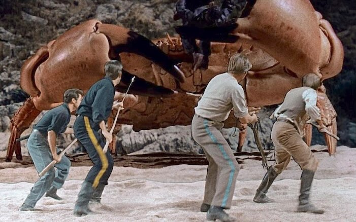 El cangrejo de "La isla misteriosa" (1961).